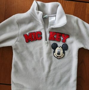 Mickey quarter zip